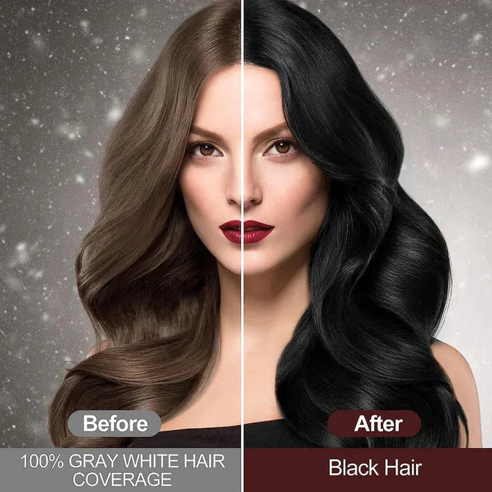 3-IN-1 BLACK HAIR DYE SHAMPOO (BUY 1 GET 1 FREE)