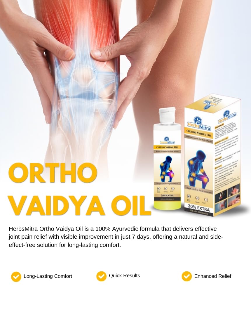 Ortho Vaidya Oil 120ML (Pac of 2)