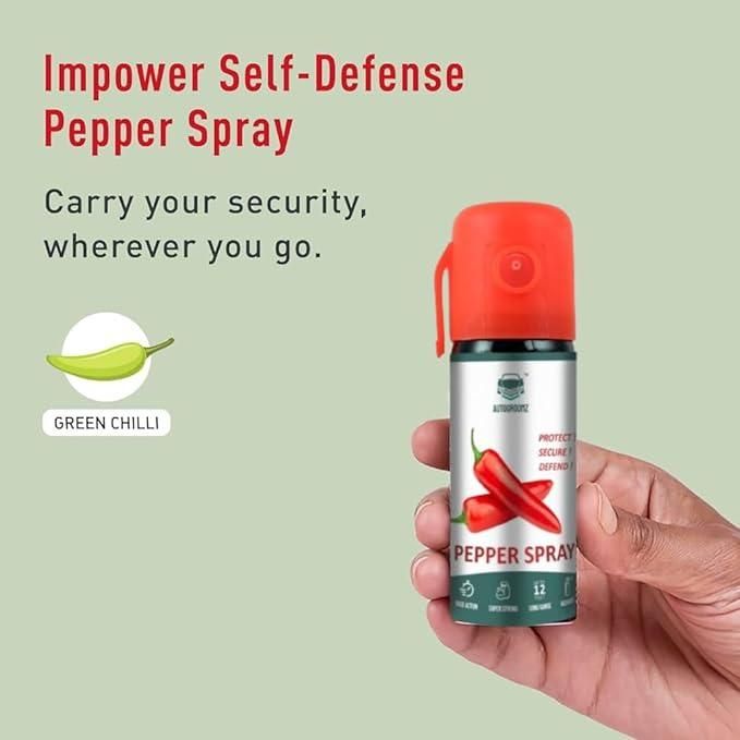 Self Defence Pepper Spray (Buy 1 Get 1 Free)