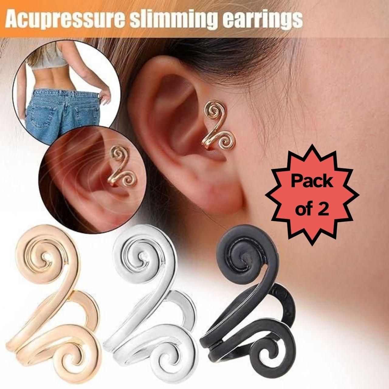 Acupressure Slimming Earrings (Pair of 2)