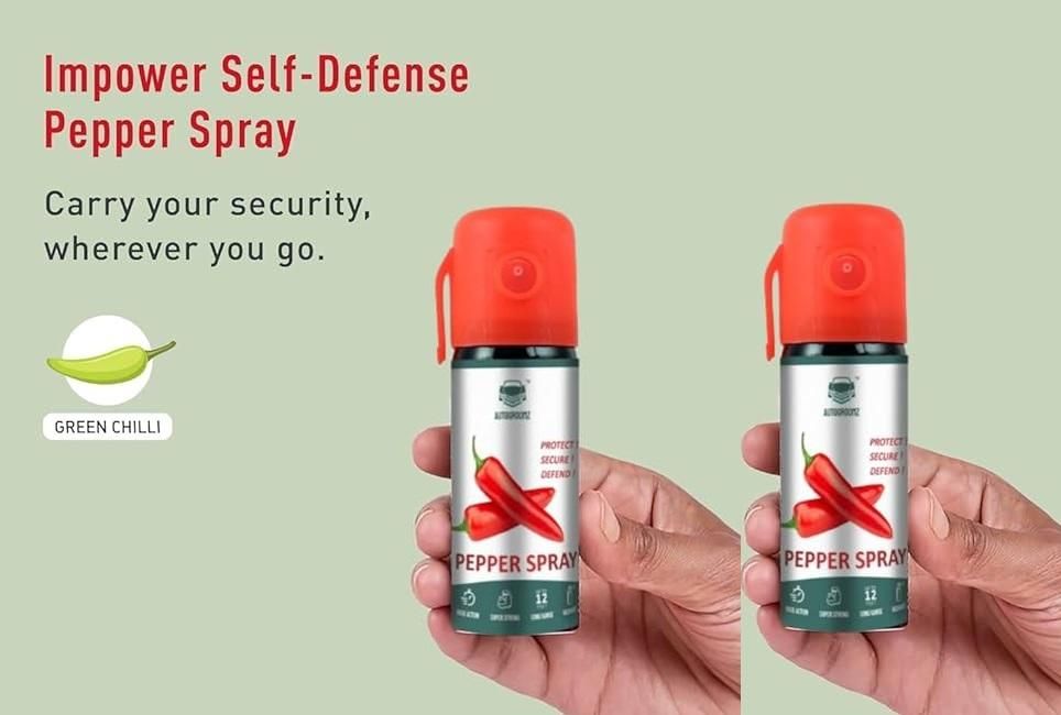 Self Defence Pepper Spray (Buy 1 Get 1 Free)